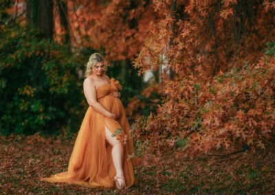 Autumn Baby Bump Photos