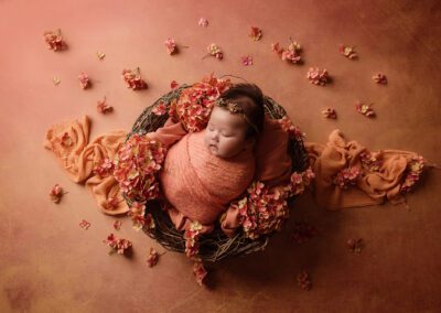 Baby Girl in Flowers | Masterpiece Session